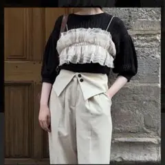 【新品未使用】Eaphi ビスチェ　SPANGLE KNIT BUSTIER 新品未使用】Eaphi ビスチェ SPANGLE KNIT BUSTIER - メルカリ