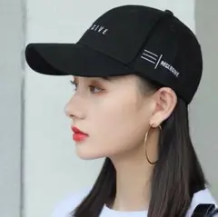 カジュアルコーデ新品✨キャップ 韓国 オルチャン 男女兼用 ✨ユニセックス 黒