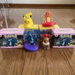 マクドナルド　ポケモン ミニフィギュア 4体セット
