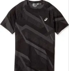 ASICS Tシャツ L ブラック