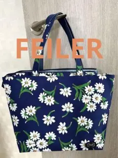 FEILERフェイラー ホワイトマーガレット トートバッグ