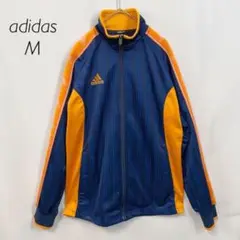 adidas★アディダス★ジャージ(上のみ)★ブルーxオレンジ★メンズ
