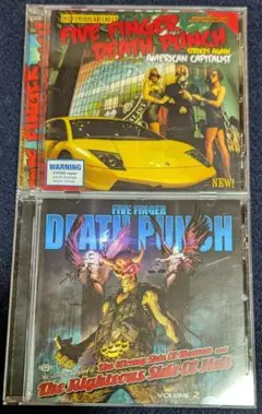FIVE FINGER DEATH PUNCH CD 2枚セット