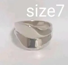 925 スターリング シルバーリング 銀製品 1-02 7号 アクセサリー