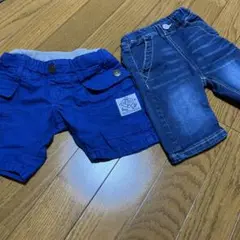 ブリーズ　ハーフパンツ　95サイズ　2枚セット　中古