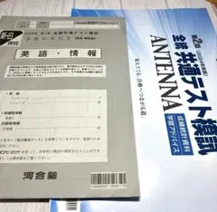 河合塾２０２４第2回全統共通テスト模試 英語・情報　成績統計資料ANTENNA