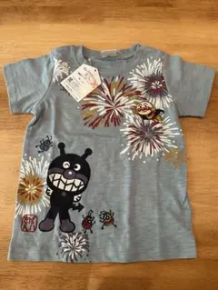 ばいきんまん　 Tシャツ 水色