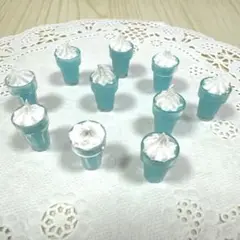 C170 ミニチュアドリンク　ホイップ　レジン　ハンドメイド