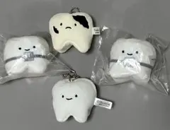 クオリア　にっこりーノ　歯　ハミガキのぬいぐるみ