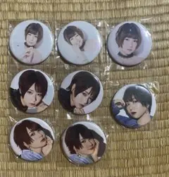 富田美憂　缶バッジ　8点セット