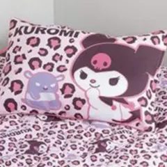 サンリオ　クロミ　ピンク♥️ヒョウ柄　枕カバー