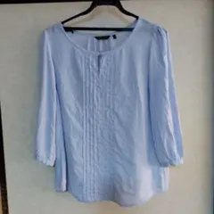 PREMIUM LINEN ライトブルー M プルオーバー