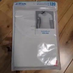 UNIQLO AIRism コットンブレンド シャツ 120cm