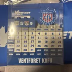 ヴァンフォーレ甲府　ブロックカレンダー