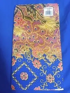 マレーシア　バティック　生地　ハンドメイド　クロス
