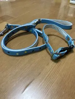 ASHU【小型犬用】水玉柄☆首輪