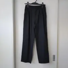 ユニクロ UNIQLO 黒パンツ ズボン ジャージ ゴムウエスト Mサイズ
