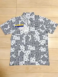 新品FILA GOLF バンダナ柄 シャツ Lサイズ