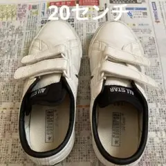ALL STAR ホワイト スニーカー ベルクロ式