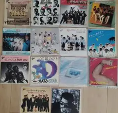 【レア☆バラ売り不可】シャネルズ/ラッツ&スター関連シングルレコード14枚セット