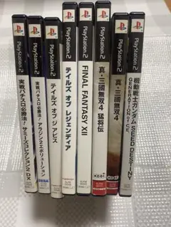 PS2 ゲームソフトセット　8本