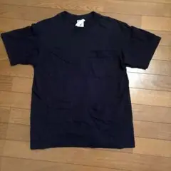 美品　値下げ中　ソニックラブ　ブラックコットン Tシャツ ポケットデザイン