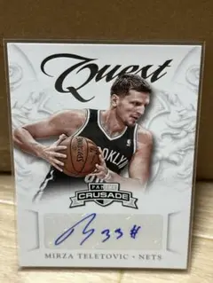 Mirza Teletovic サイン入りカード