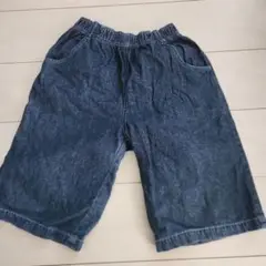 デニムハーフパンツ 150