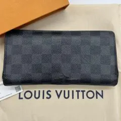 【美品 付属品完備】ルイ ヴィトン ダミエ グラフィット ブラザ ノワール