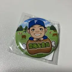 ファイターズ 北海道肉祭り 2025 缶バッチ 齋藤友貴哉