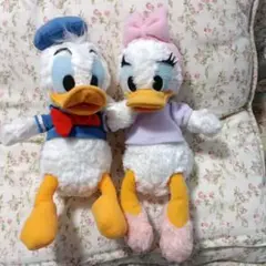 ドナルド　デイジー　ぬいぐるみ　ディズニーランド