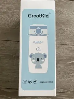 GreatKid 子供用ストロー水筒 500ml コアラの絵