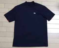 美品■PEARLY GATES パーリーゲイツ 半袖 モックネックシャツ■5