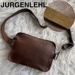 ✨入手困難 超激レア✨ JURGENLEHL ワンショルダー レザー ブラウン