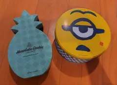 ミニオン　ホノルルクッキー　空き容器
