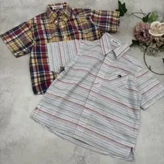 familiar ファミリア 半袖シャツ 2枚セット　120cm