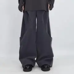 UGL HOT 変形ワイドパンツ スウェットスラックス UGL YHOT 変形 ワイドパンツ - メルカリ