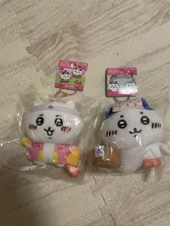 ちいかわ　ご当地ぬいぐるみかキーホルダー　2個セット