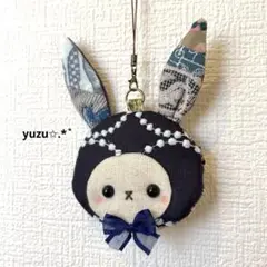 うさ頭巾ちゃん ⚮̈﻿ ハンドメイド ミナペルホネン ポーチ ぬいぐるみ