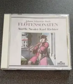 バッハ フルート・ソナタ集 ニコレ(fl)リヒター(hc)