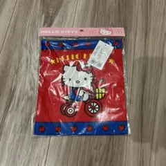 ハローキティ　サンリオ　巾着　給食袋　学校　小物入れ　ポーチ　しまむら　アベイル