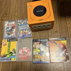 ゲームキューブ本体オレンジとソフト6本