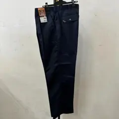 桑和　1559　ワンタックスラックス　ネイビー　１００