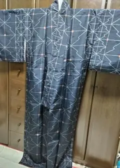 正絹 紬着物 試し着はしてます。