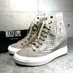 新品・袋付き【RUCO LINE】ビジュー スニーカー/インヒール 厚底 39◎