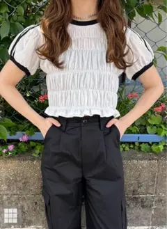 GRL ラインTシャツ