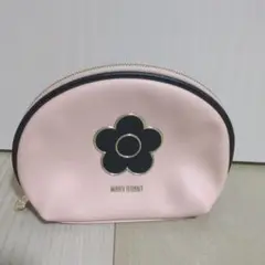MARYQUANT ポーチ バイカラー デイジー ピンク マリークヮント