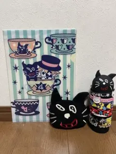 キヨ猫パスケース＆天才キヨのイケイケアクリルキーホルダーホログラム まとめ売り キヨ猫パスケース＆天才キヨのイケイケアクリルキーホルダー