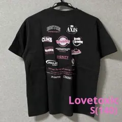 ラブトキシック　ロゴバックTシャツ 140 ビッグシルエット　ゆったり　ロゴ