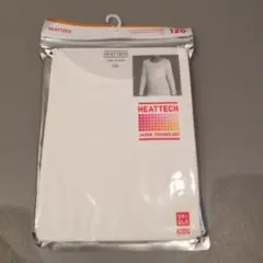 UNIQLO HEATTECH 長袖Tシャツ 120 ホワイト